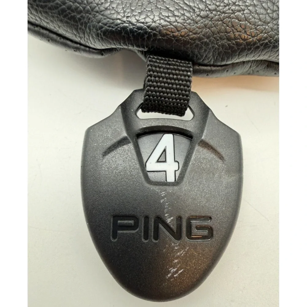 PING G425 Fairway Wood Golf Club Headcover - Black Grey White Adjustable Tag OEM